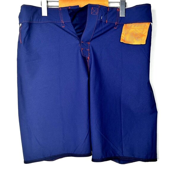 Tommy Bahama Mens Board Shorts Hawaiian Relax Blue Red Floral Print Size 34 - Picture 9 of 16